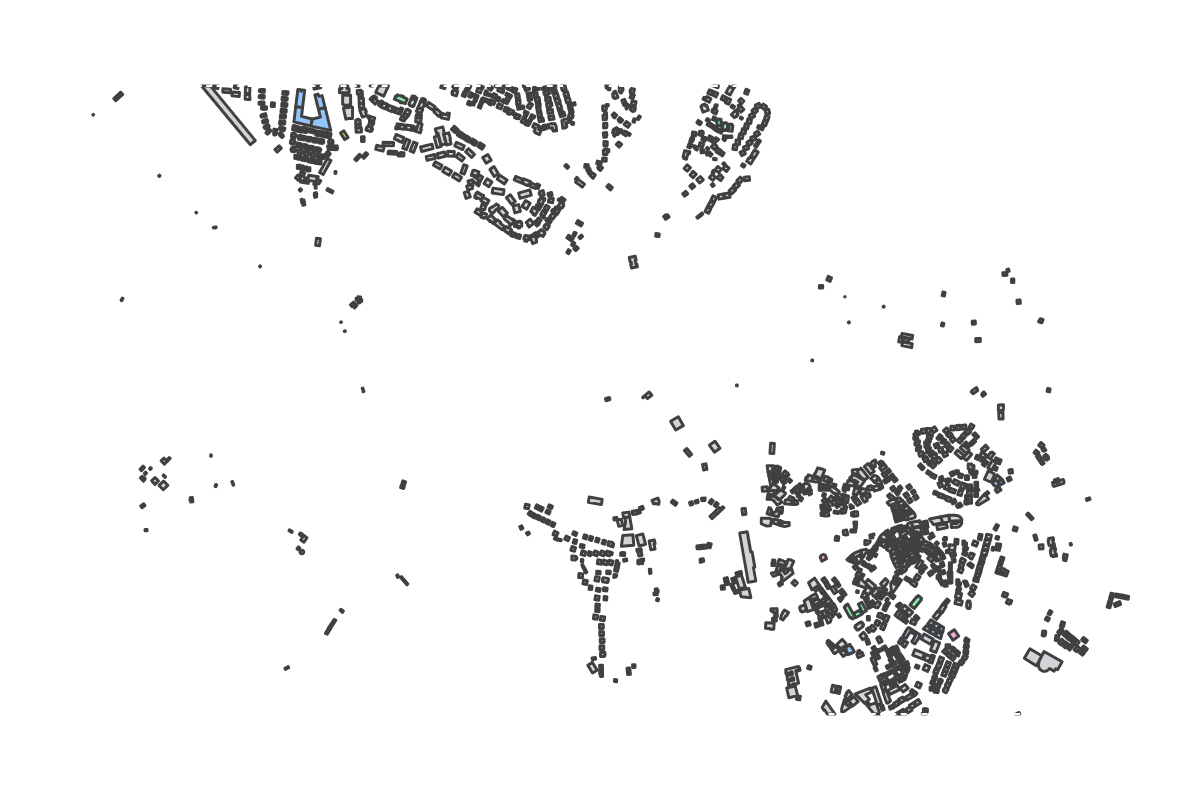Program breakdown map