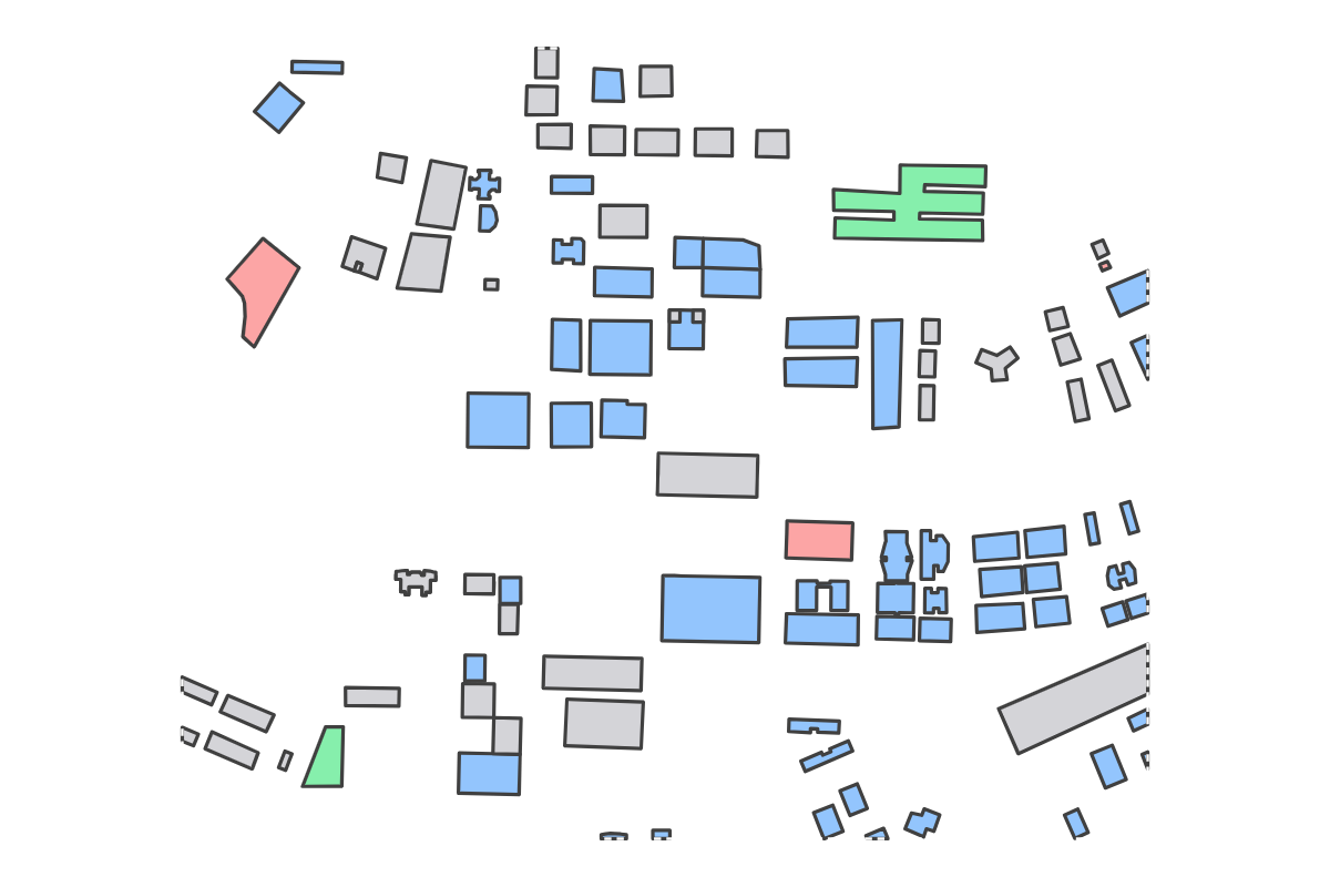 Program breakdown map