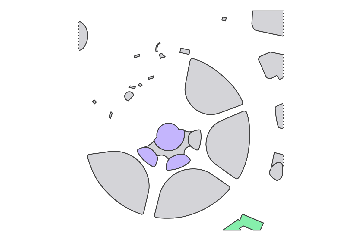 Program breakdown map
