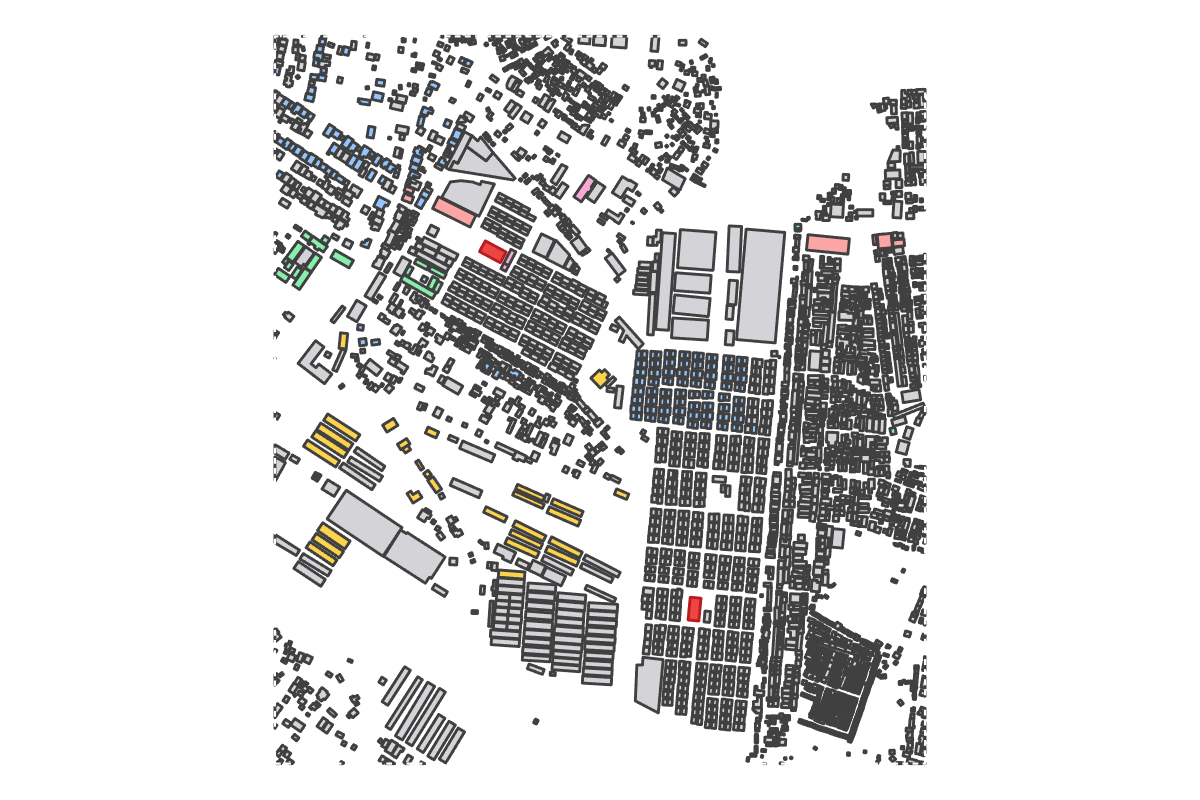 Program breakdown map