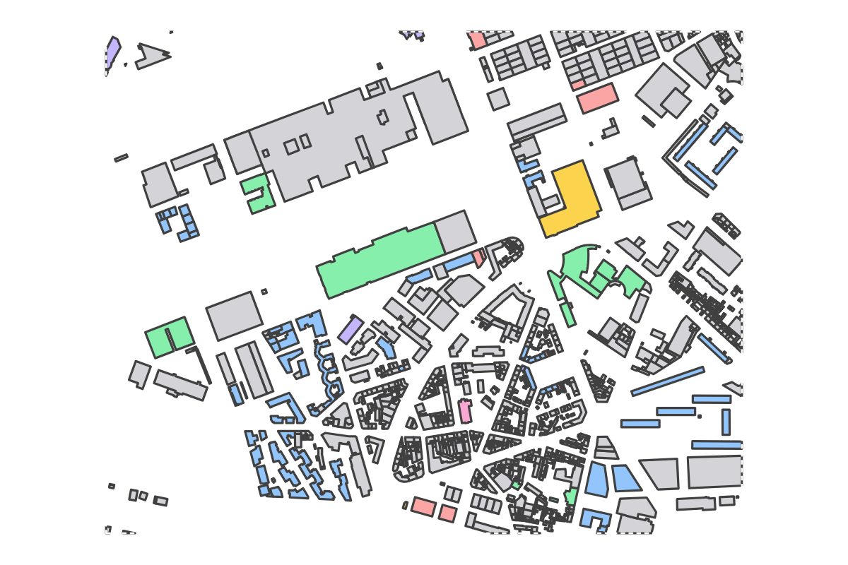 Program breakdown map