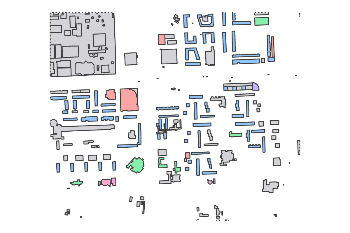 Program breakdown map