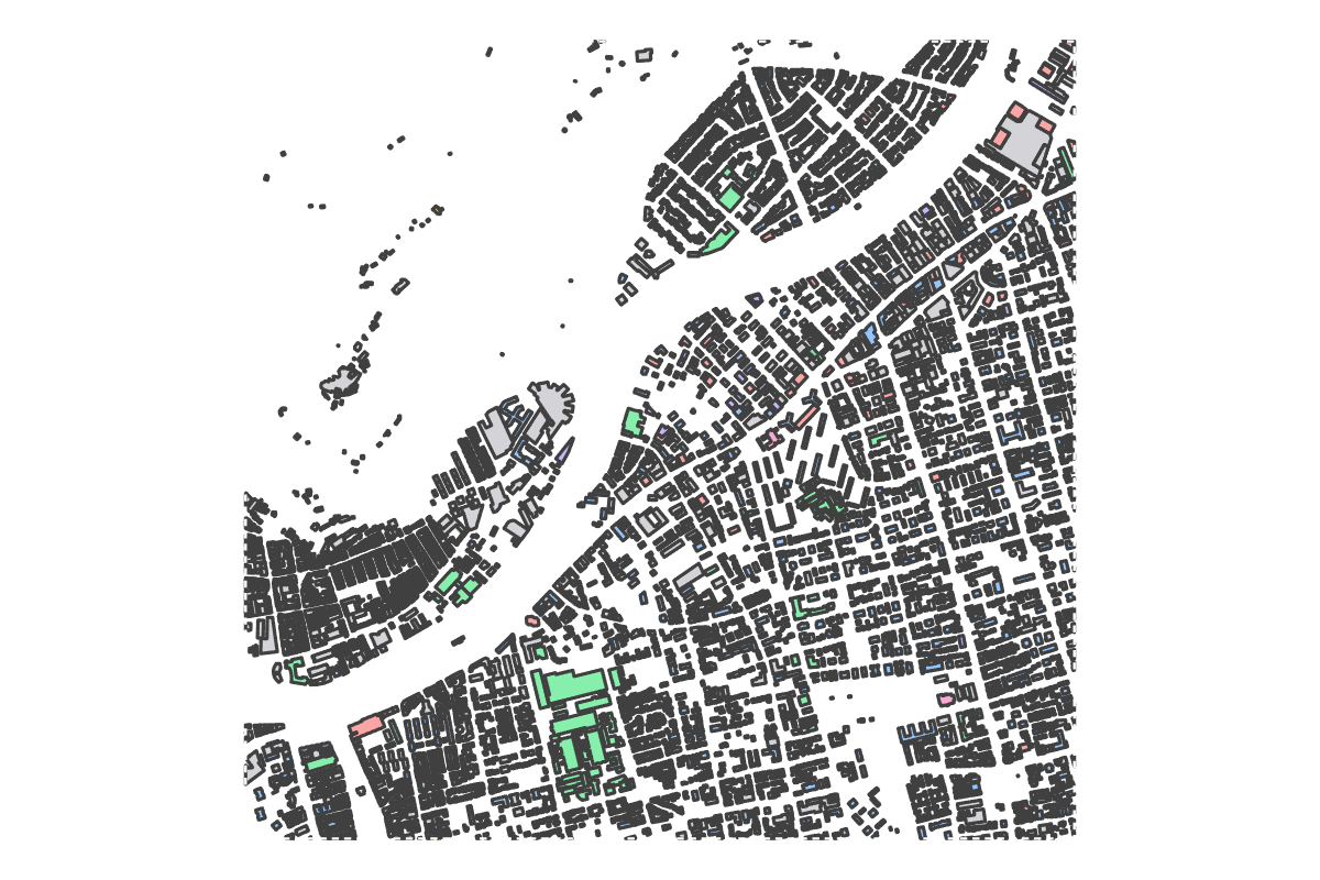 Program breakdown map
