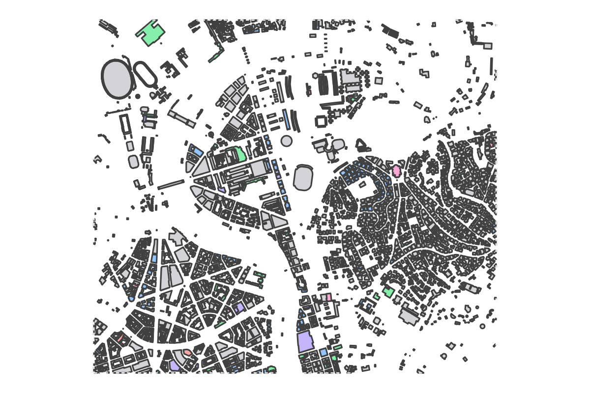 Program breakdown map
