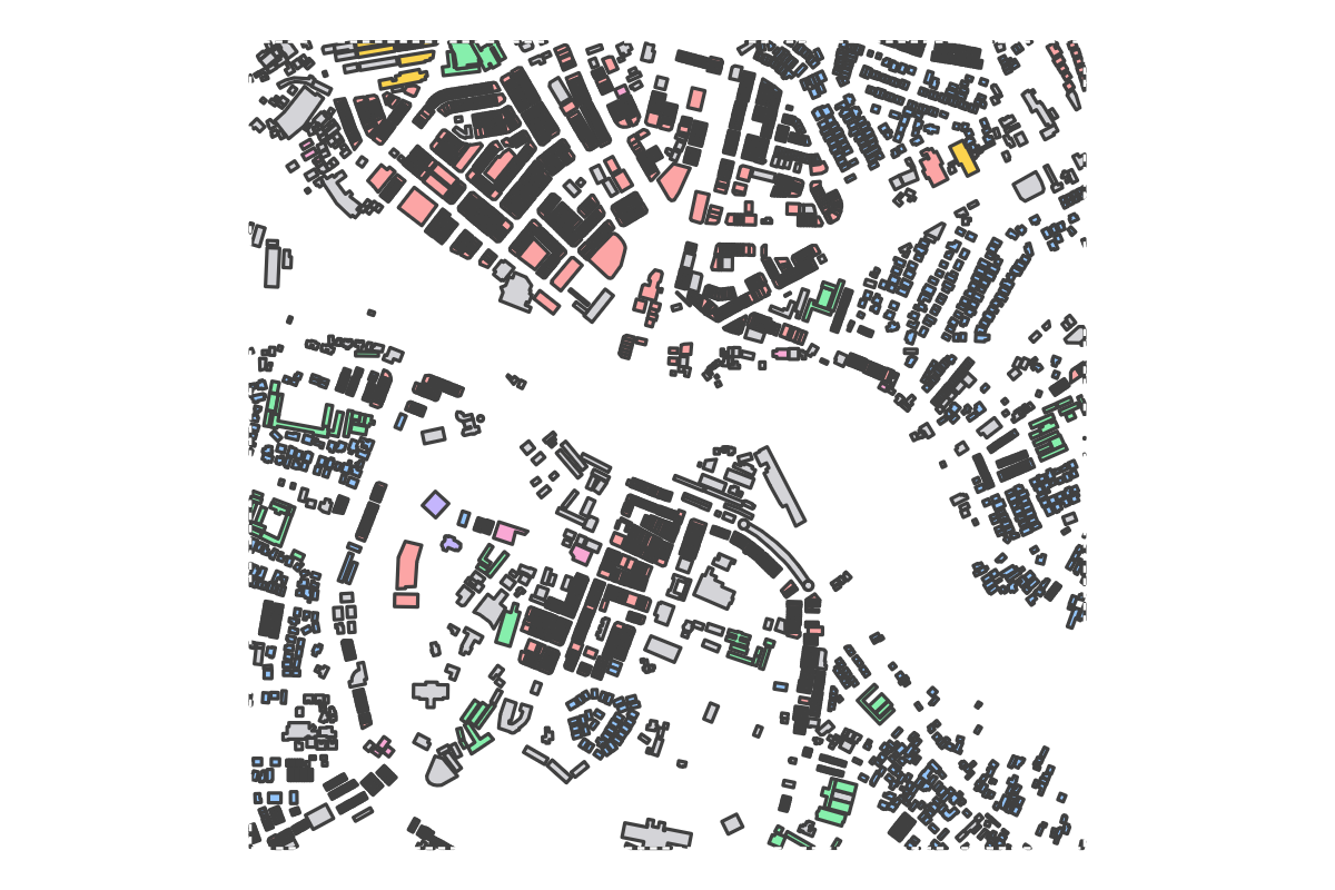 Program breakdown map
