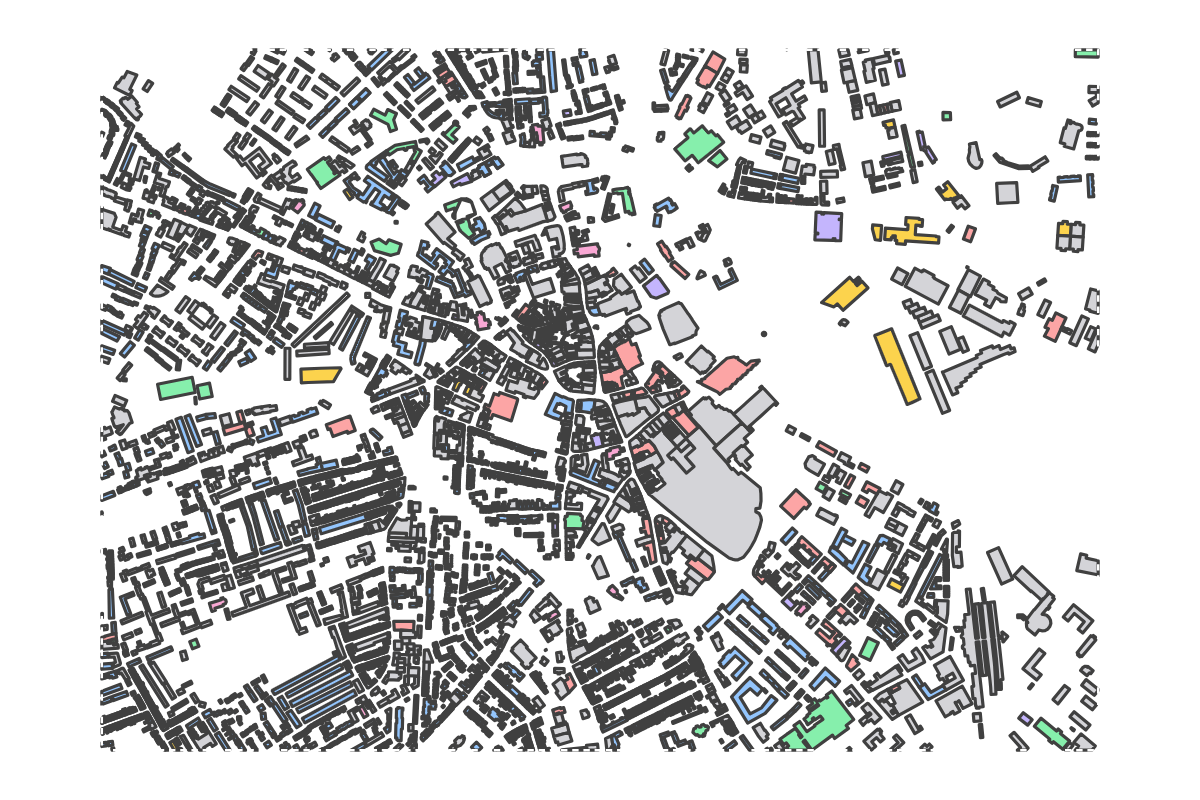 Program breakdown map