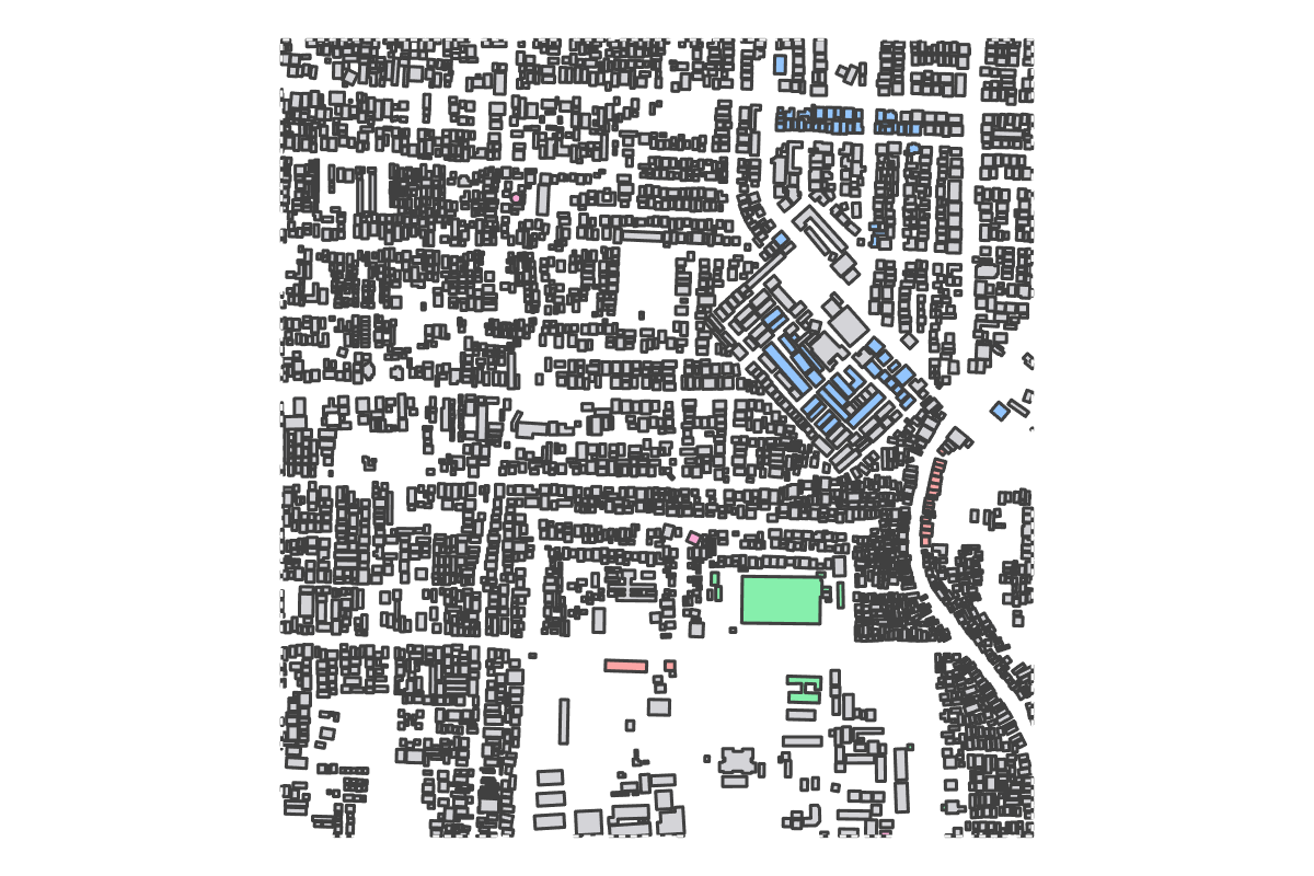 Program breakdown map
