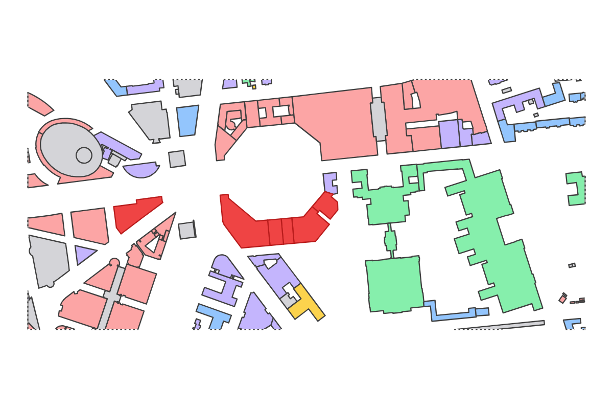Program breakdown map