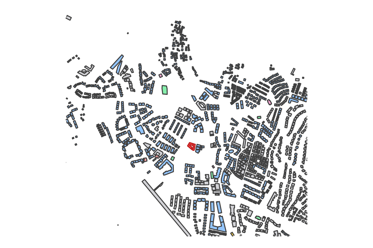Program breakdown map