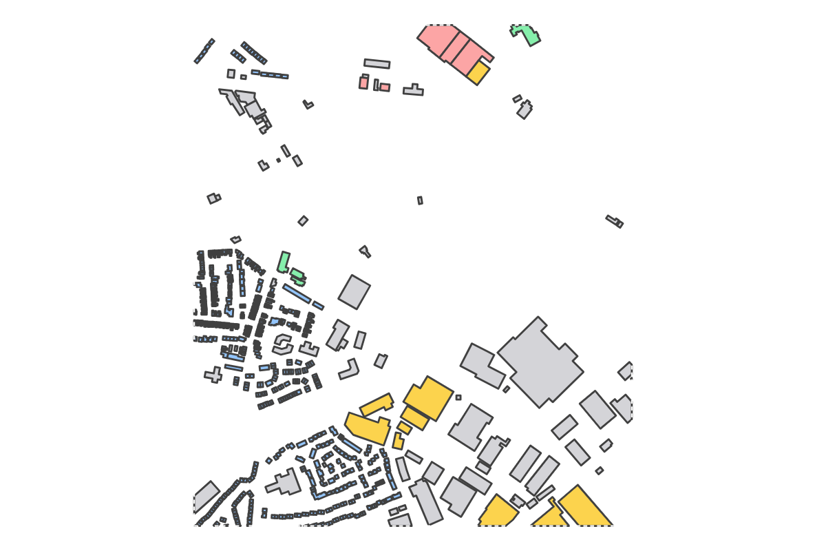 Program breakdown map