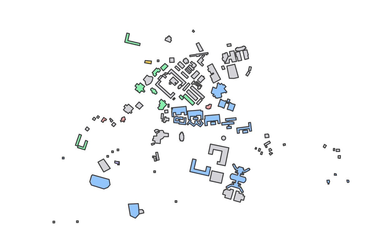 Program breakdown map