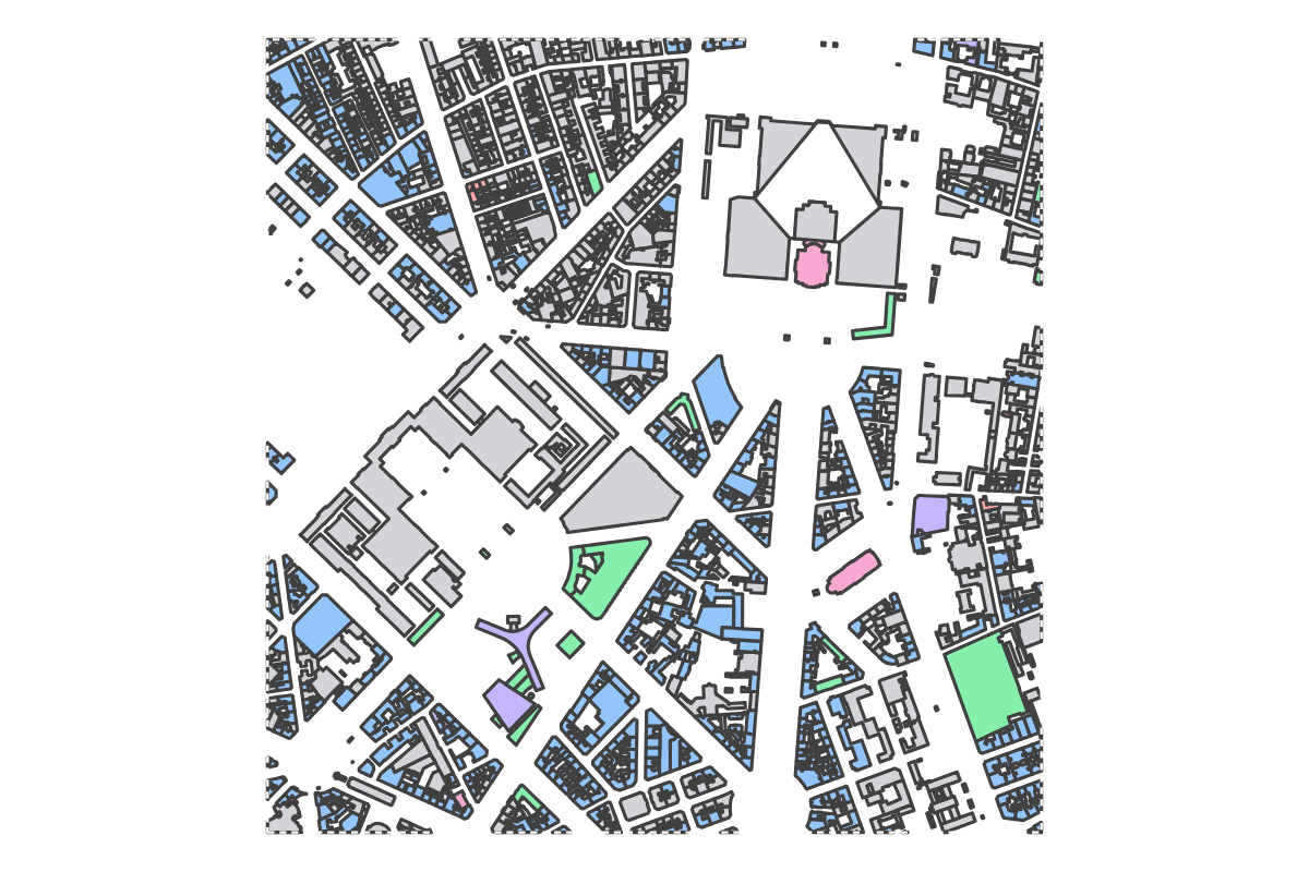Program breakdown map