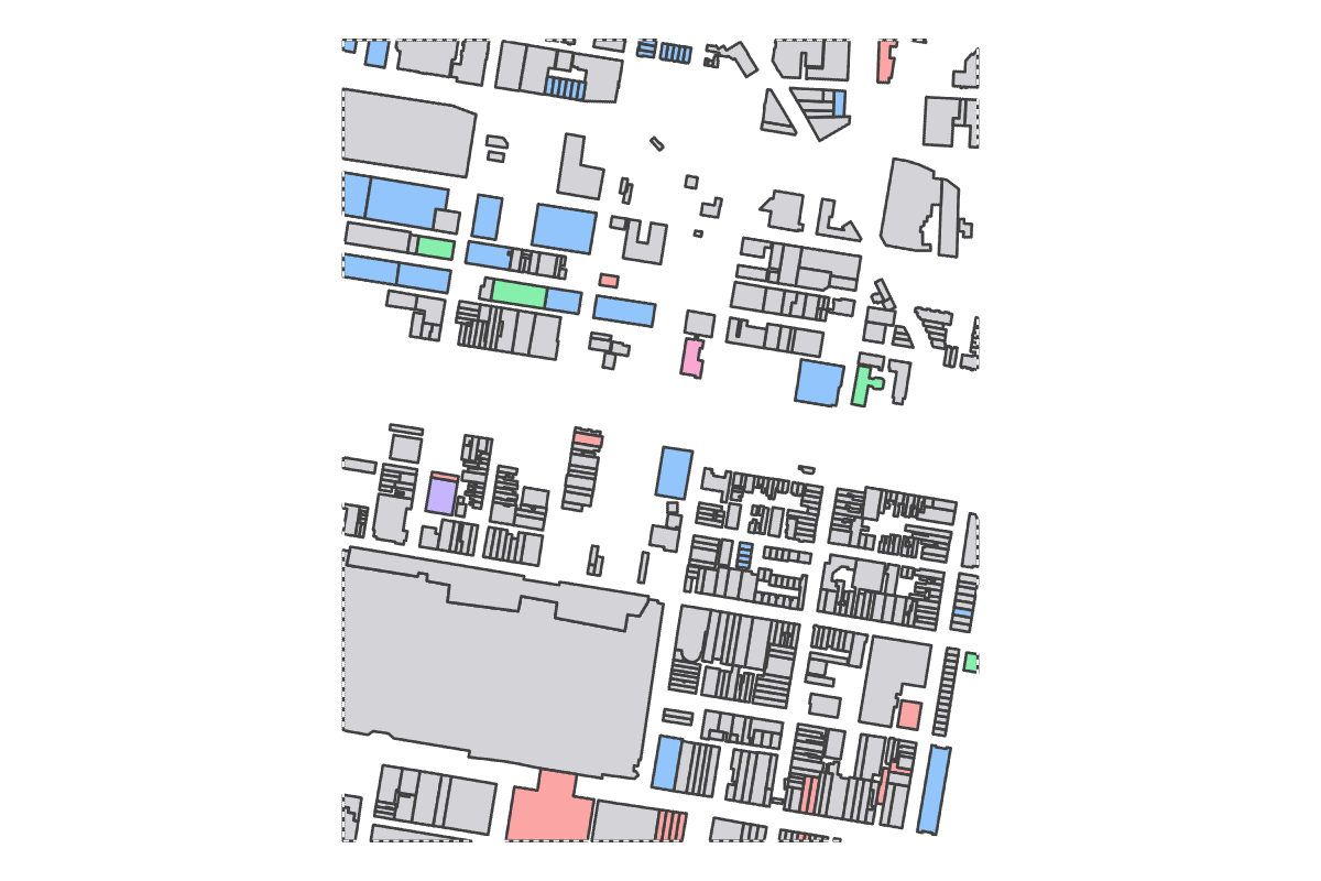 Program breakdown map