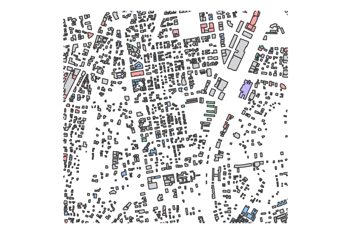Program breakdown map