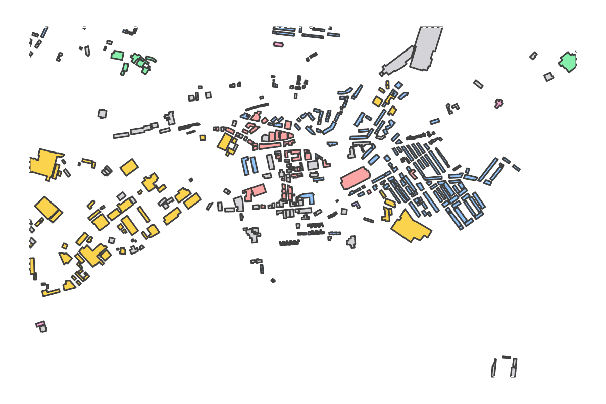 Program breakdown map