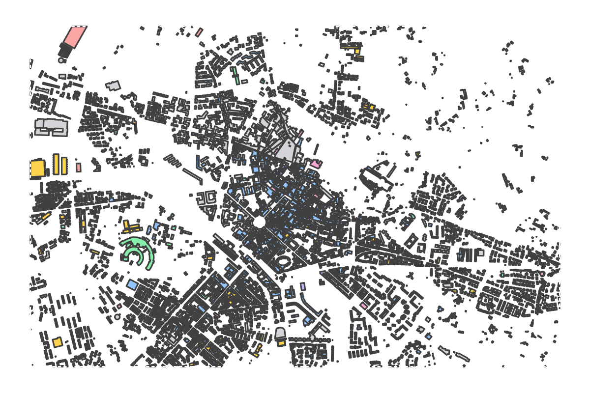 Program breakdown map