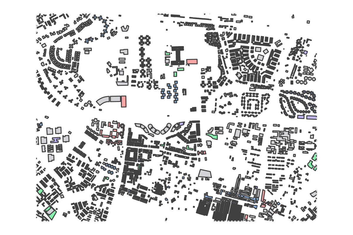 Program breakdown map