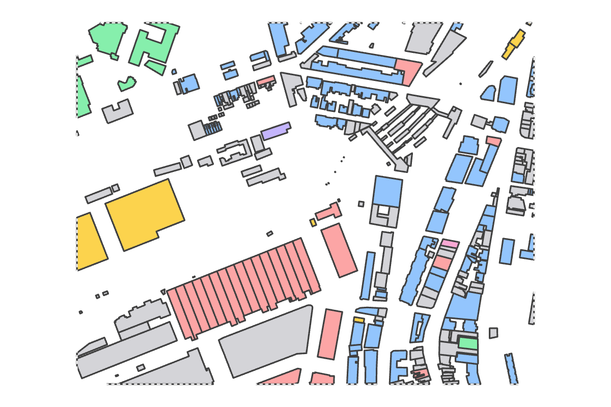 Program breakdown map
