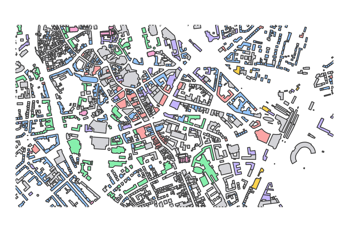 Program breakdown map