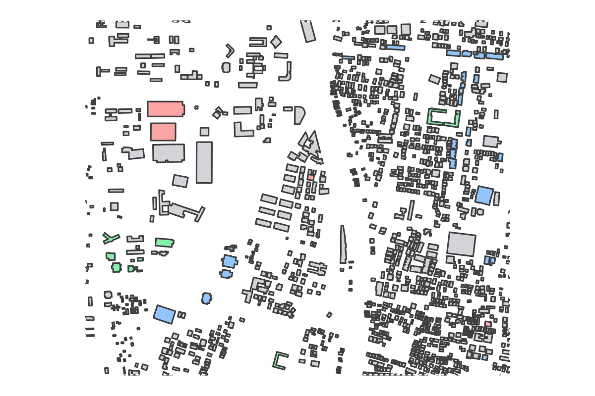 Program breakdown map