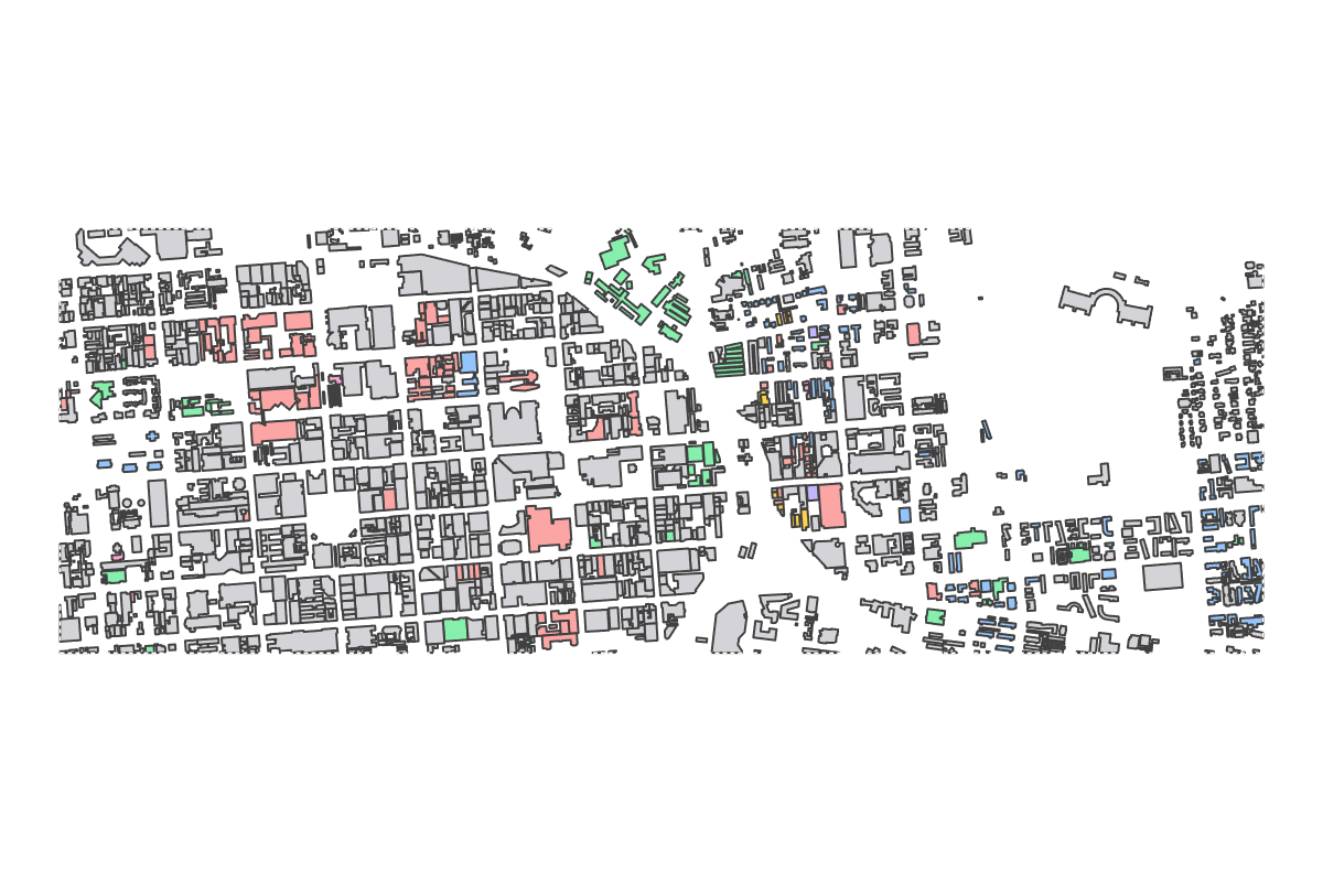 Program breakdown map