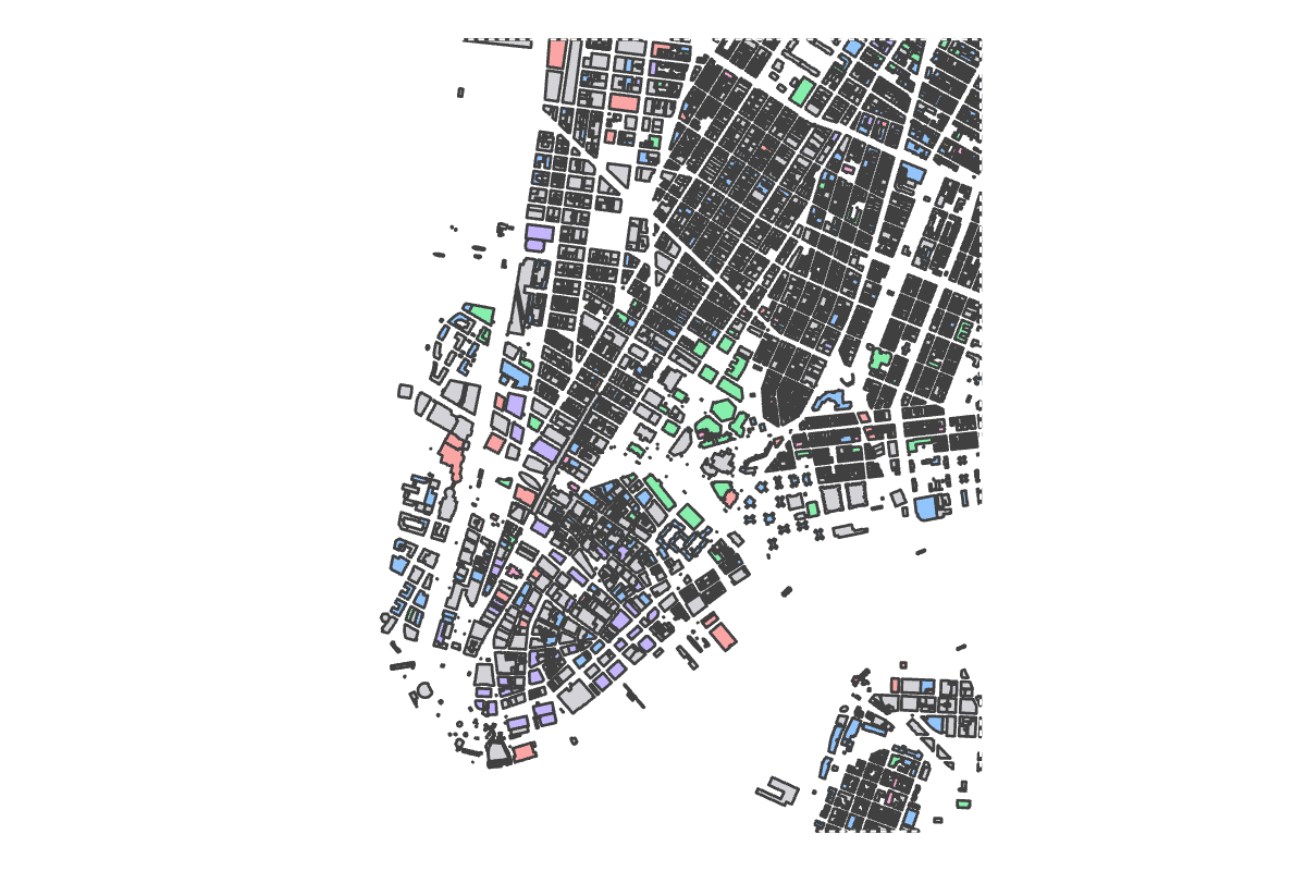 Program breakdown map