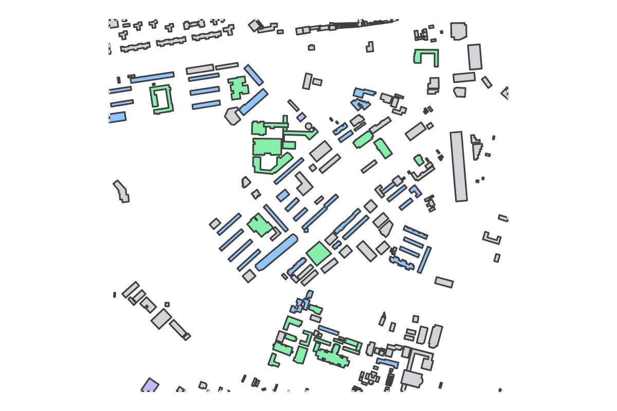 Program breakdown map