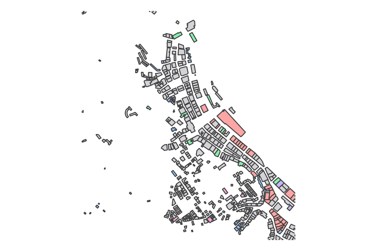 Program breakdown map