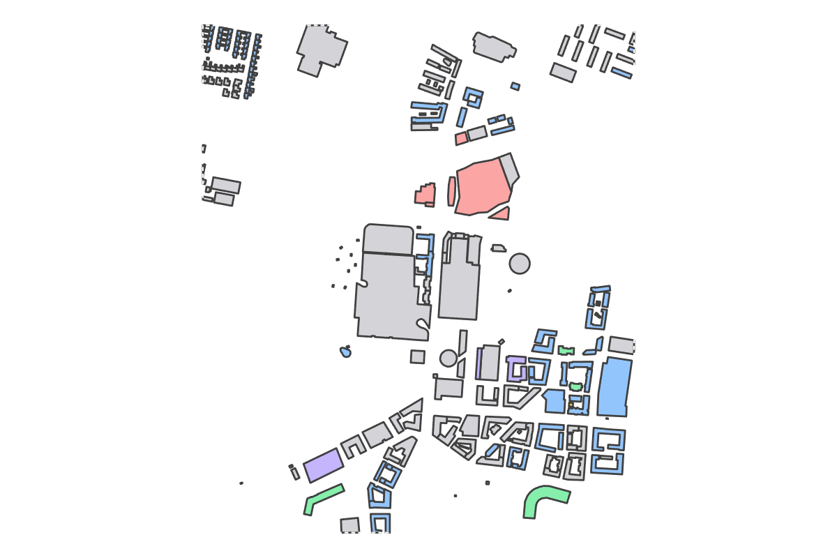 Program breakdown map