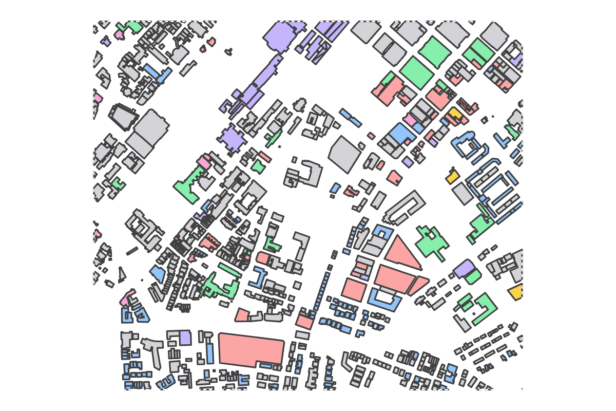 Program breakdown map