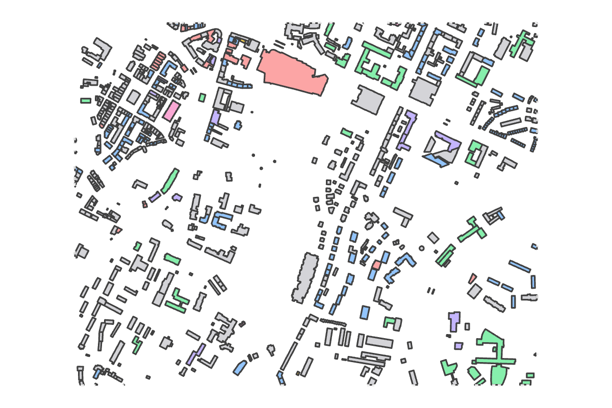 Program breakdown map