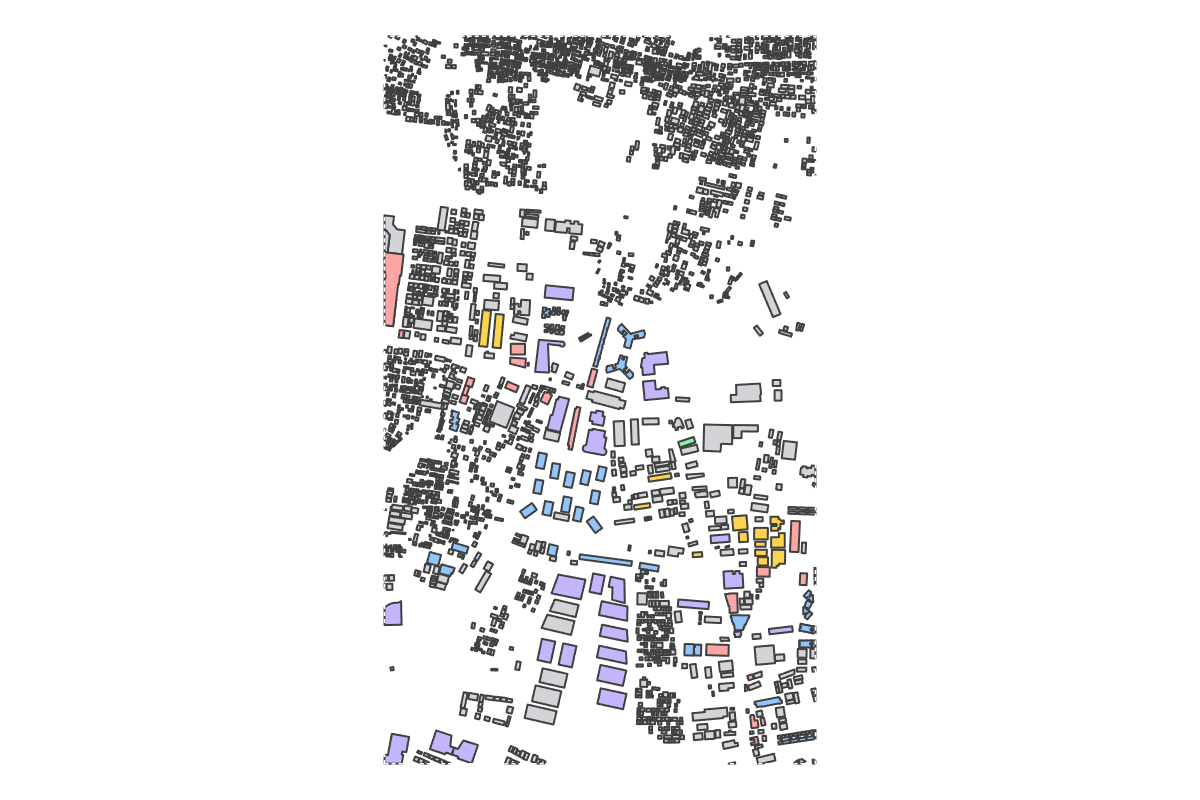 Program breakdown map