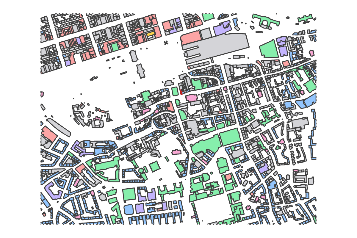 Program breakdown map