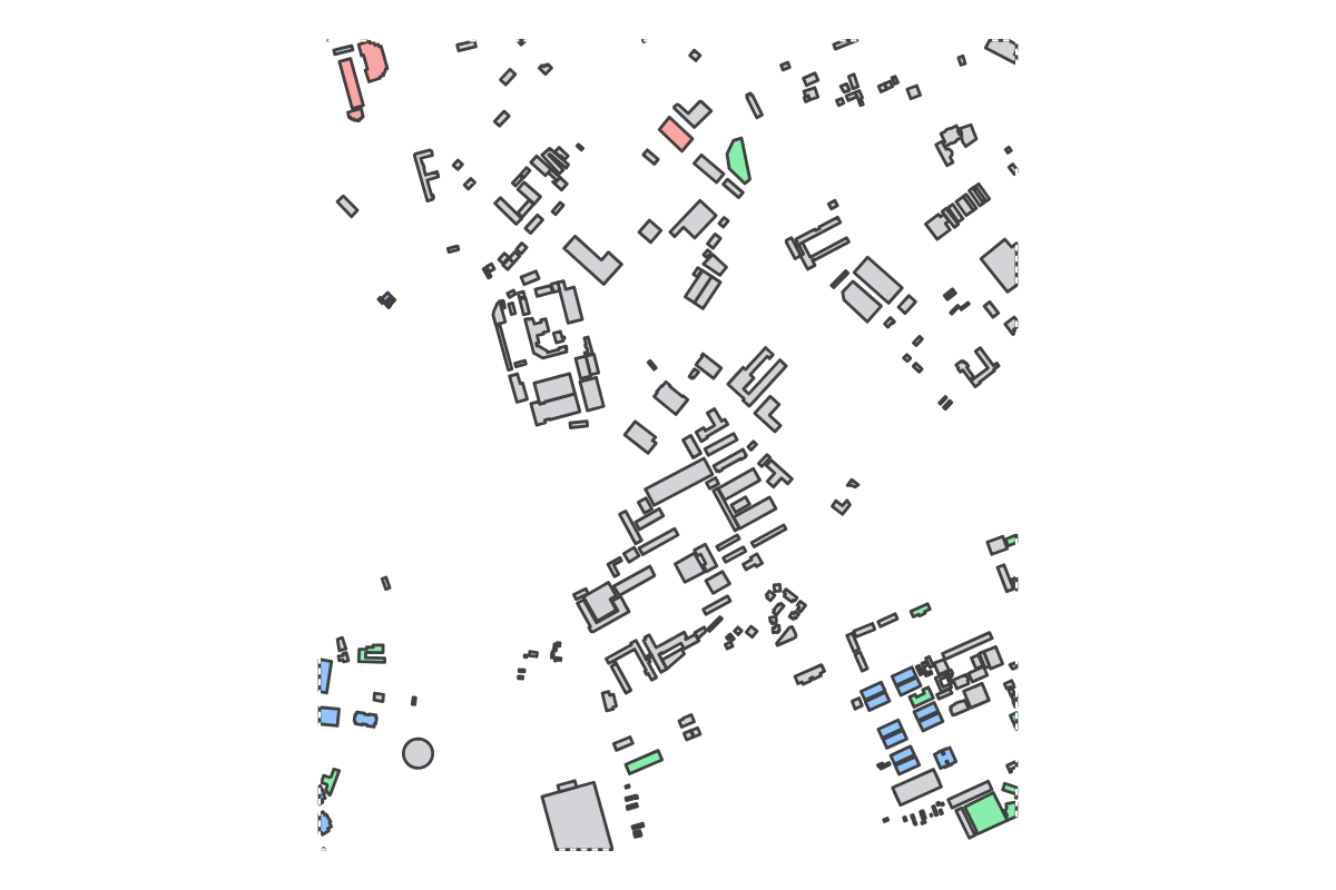 Program breakdown map