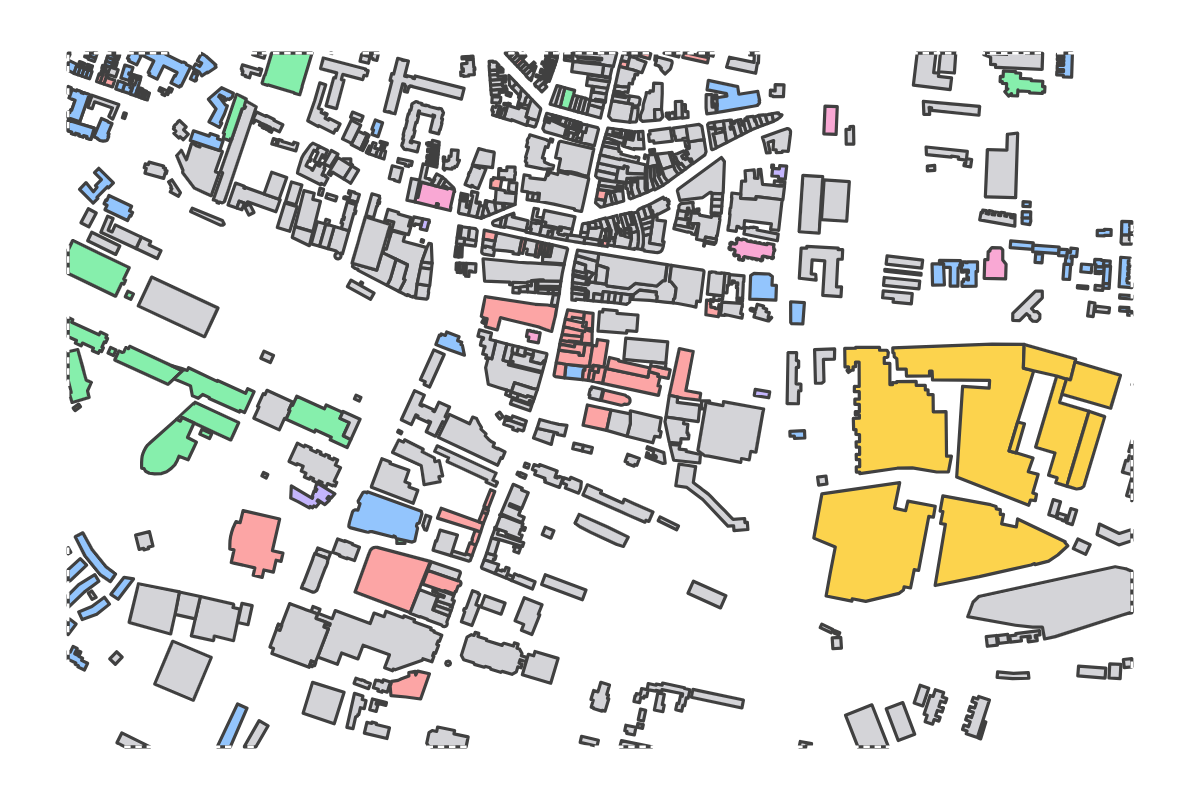 Program breakdown map