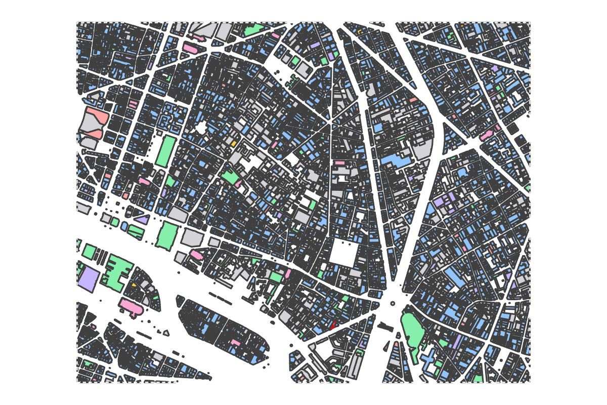 Program breakdown map