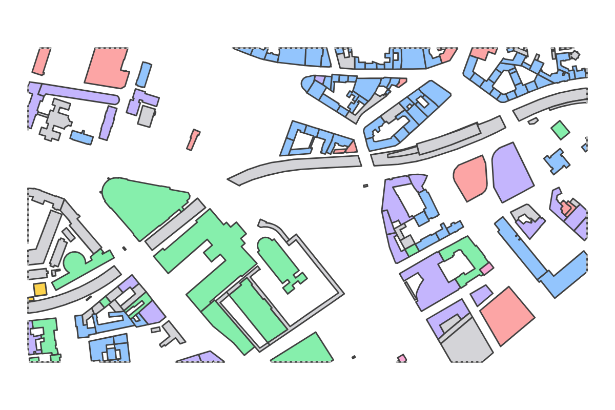 Program breakdown map