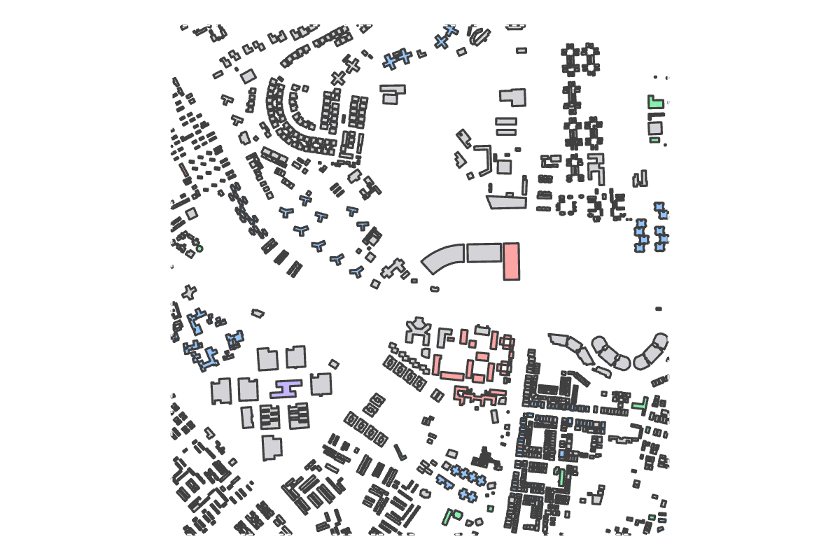 Program breakdown map