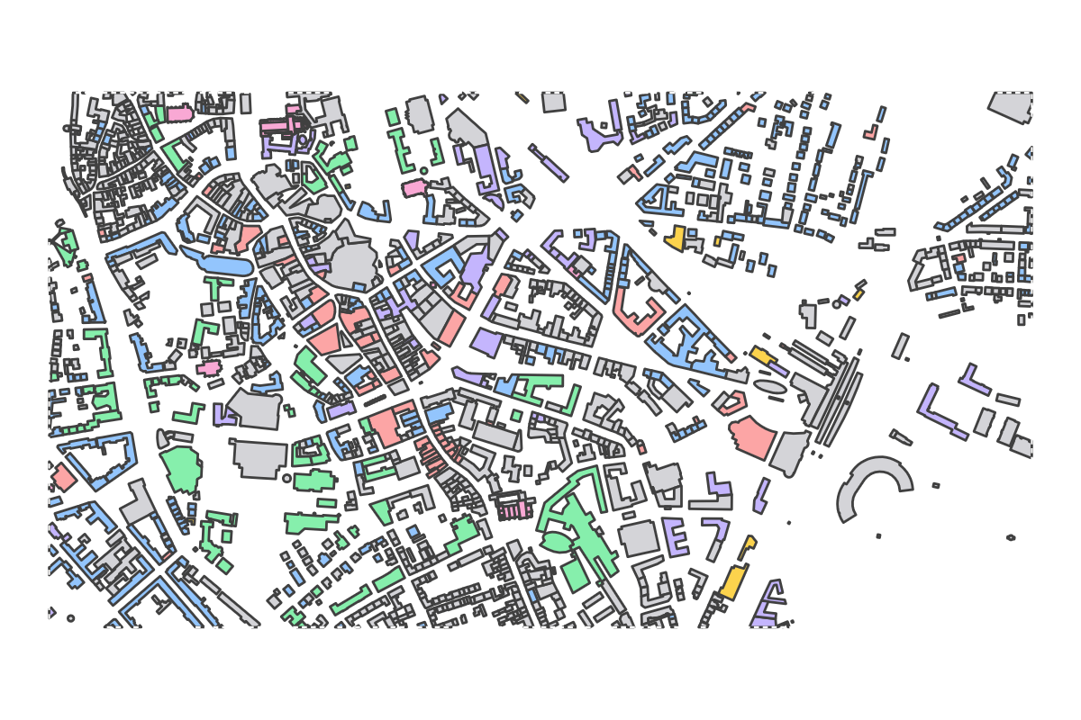 Program breakdown map