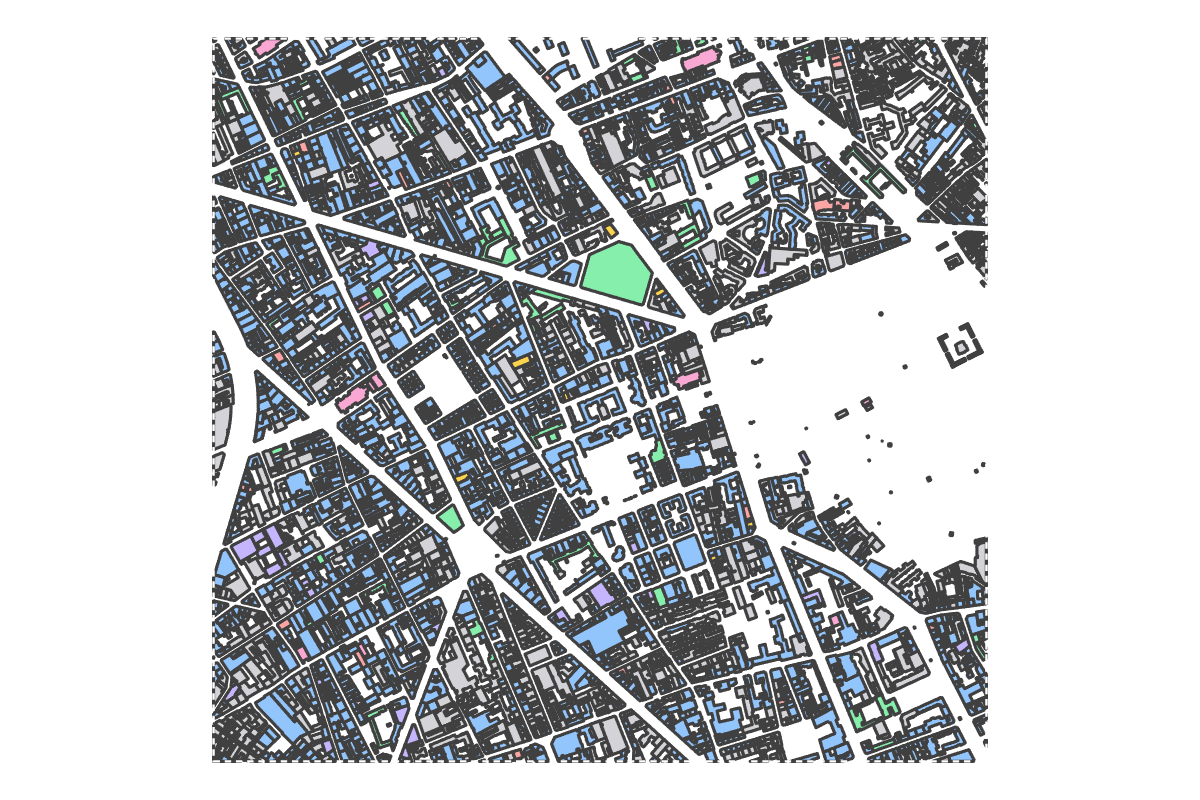 Program breakdown map