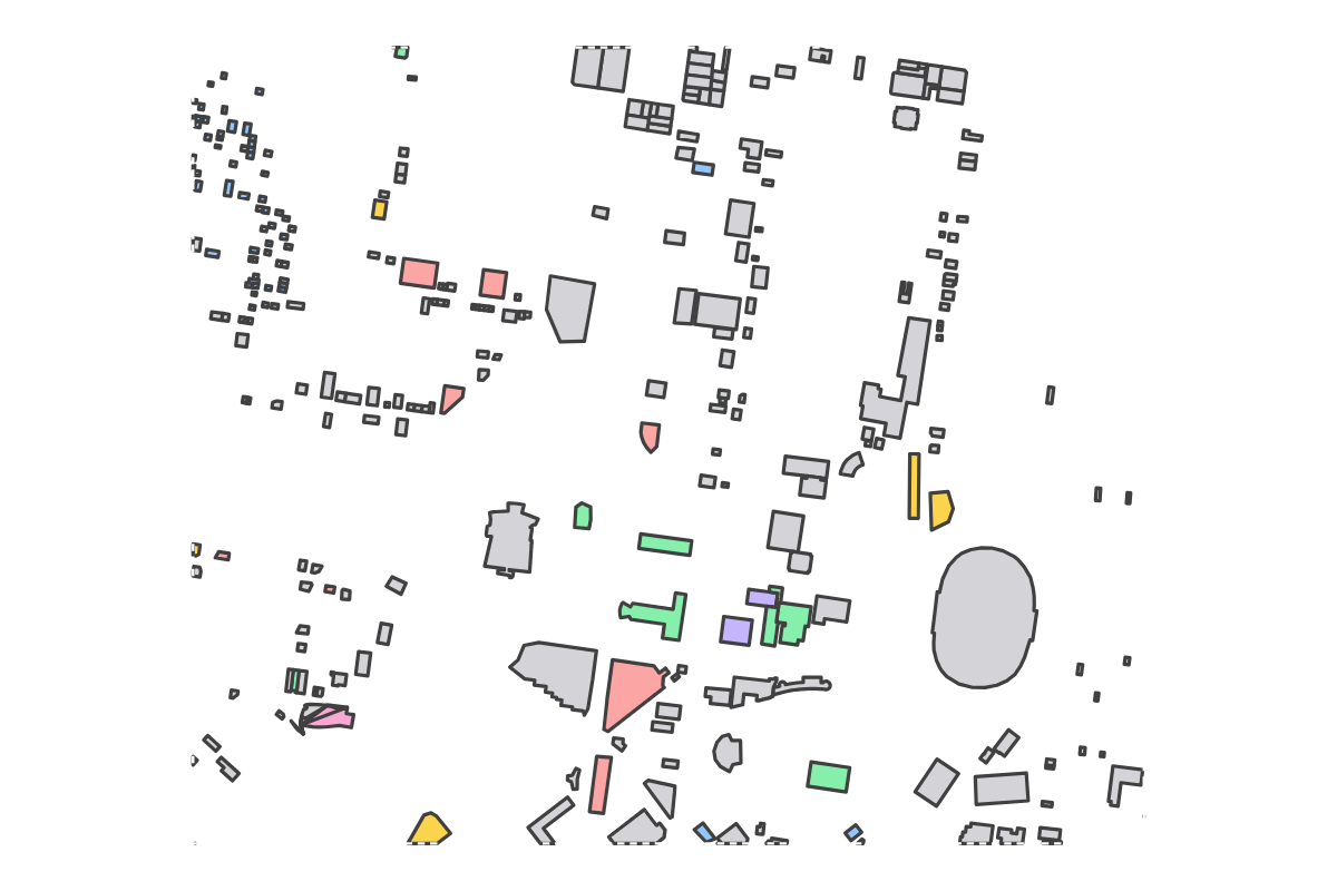 Program breakdown map