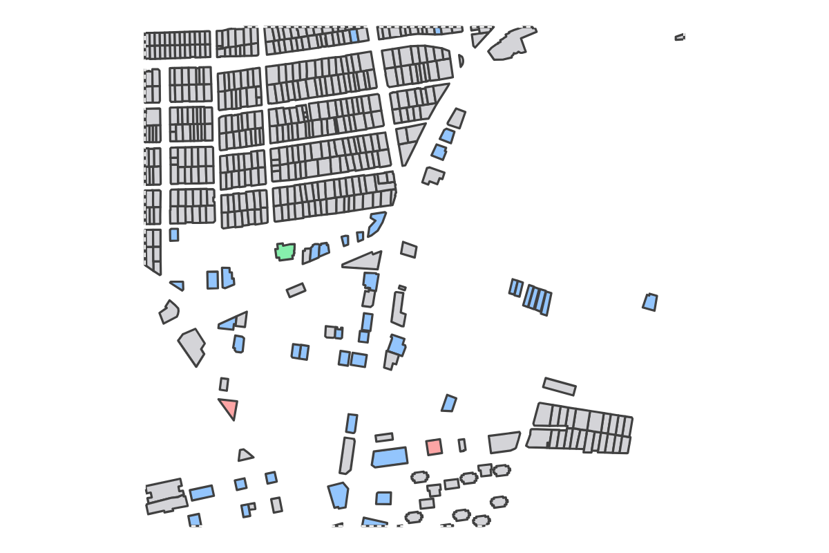 Program breakdown map