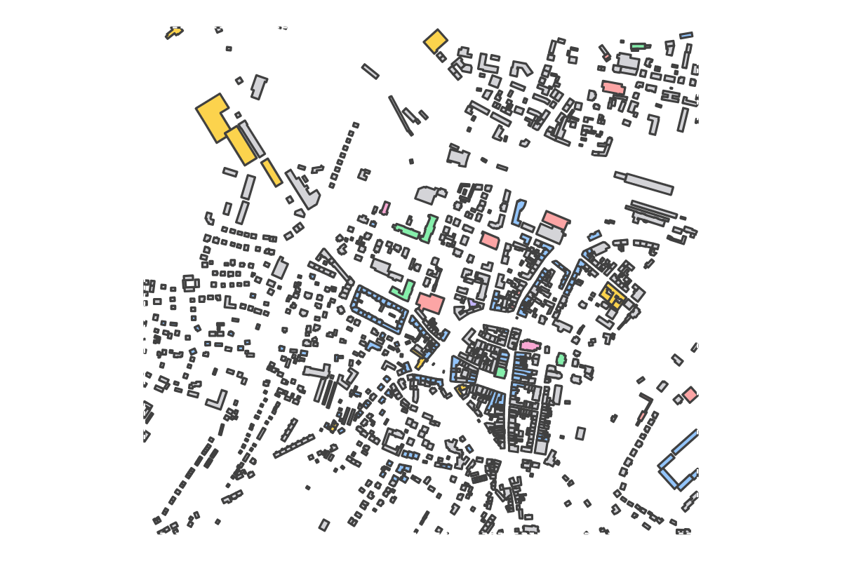 Program breakdown map