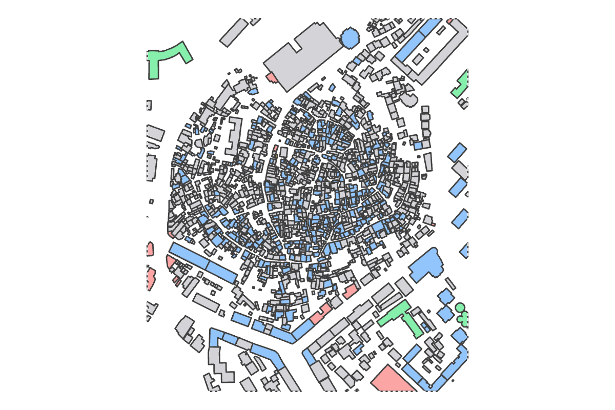 Program breakdown map
