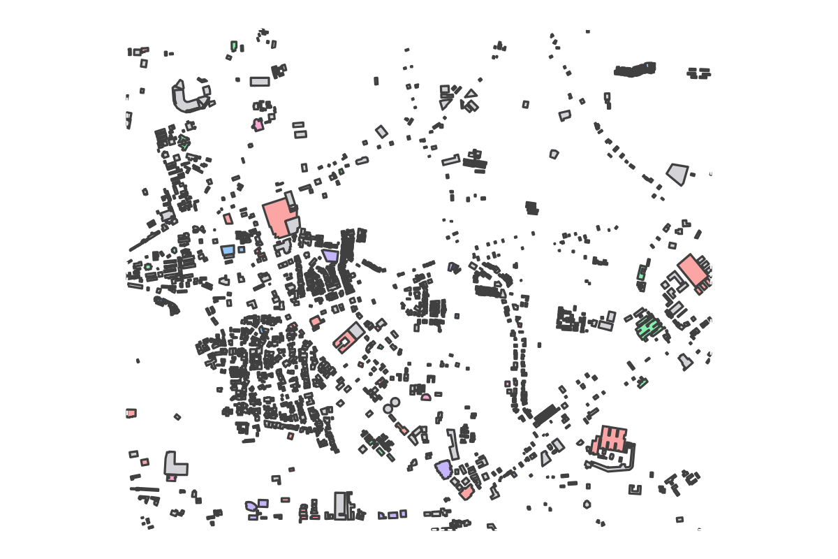 Program breakdown map