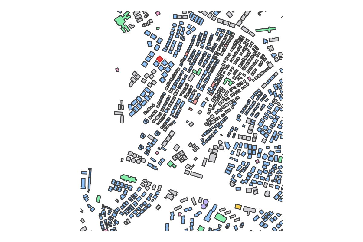 Program breakdown map