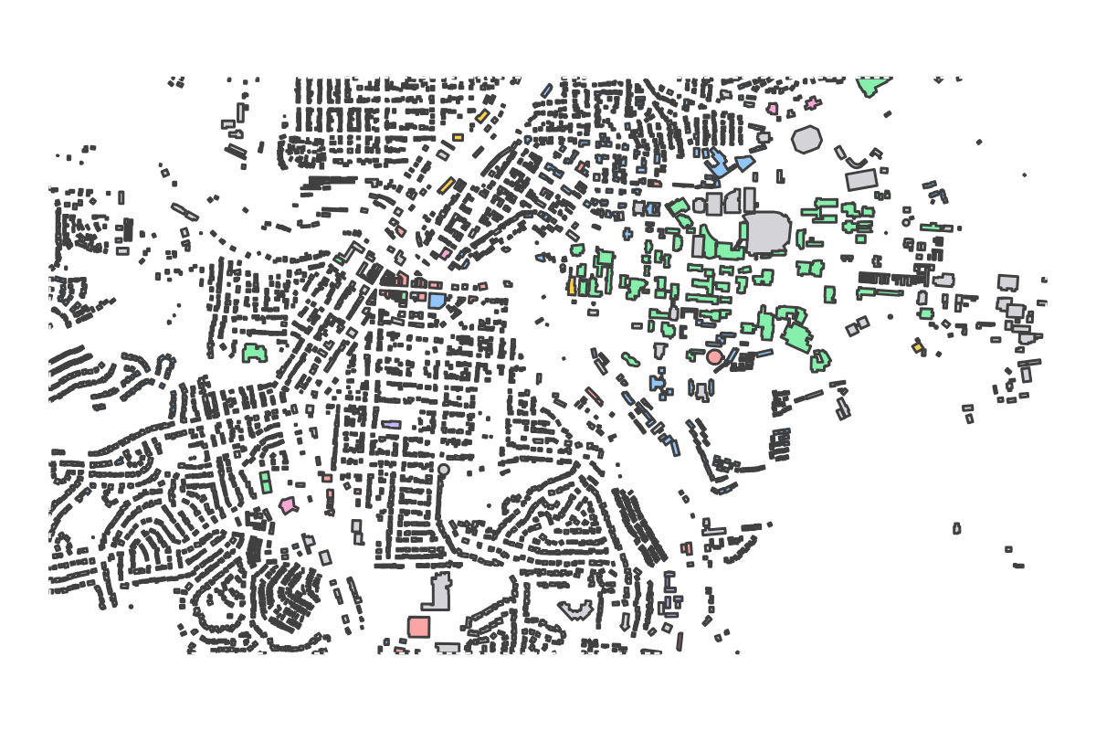 Program breakdown map