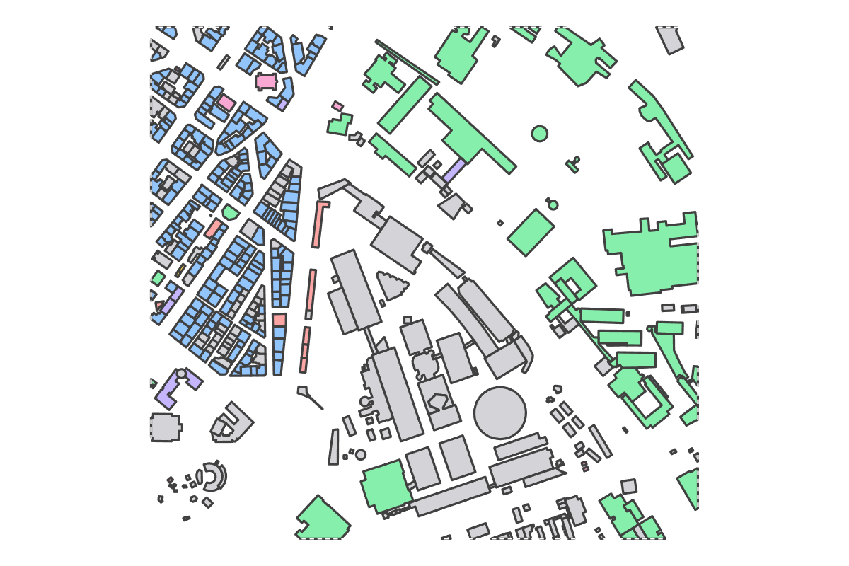 Program breakdown map