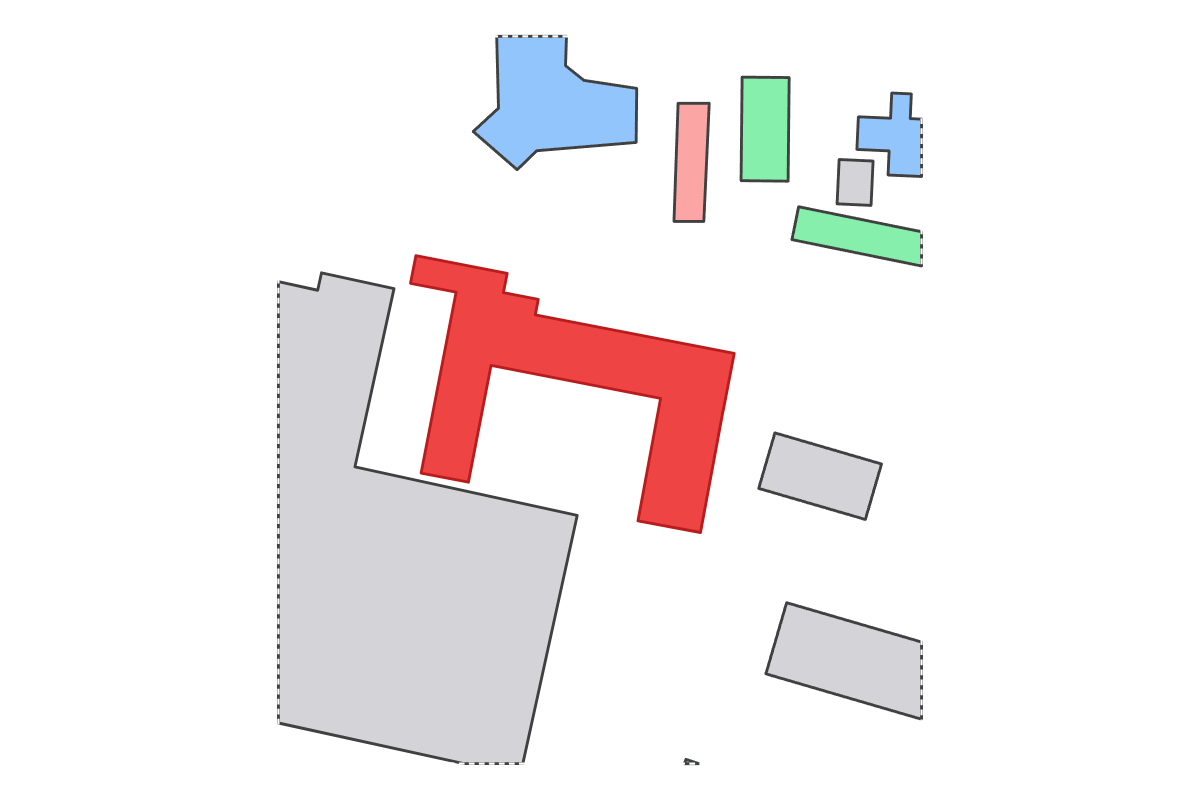 Program breakdown map