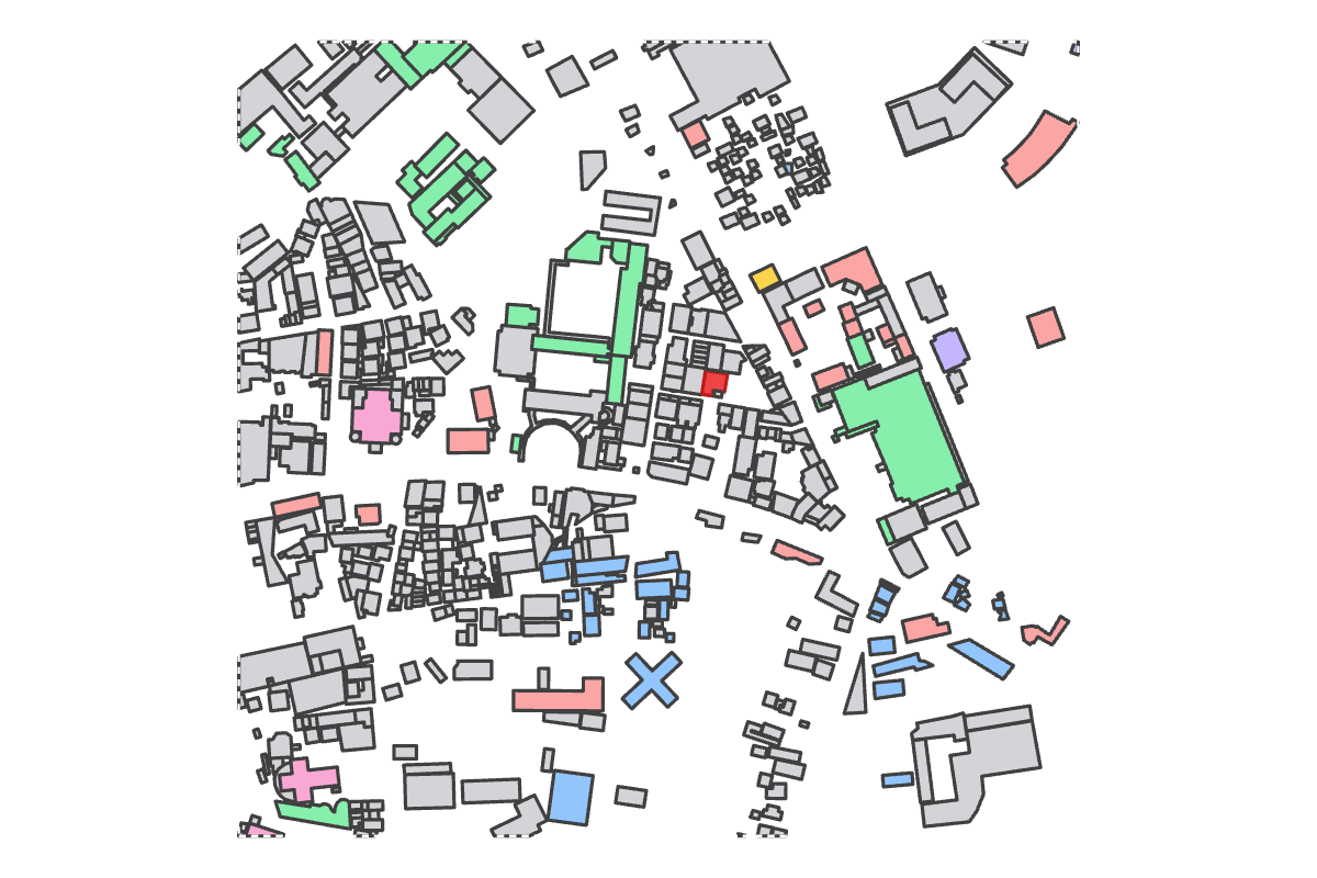 Program breakdown map